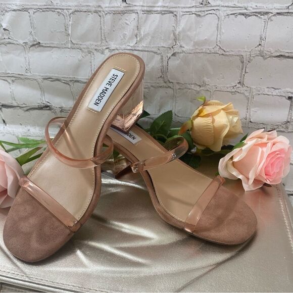 Steve Madden Women's Tan Sandals - Picture 1 of 6